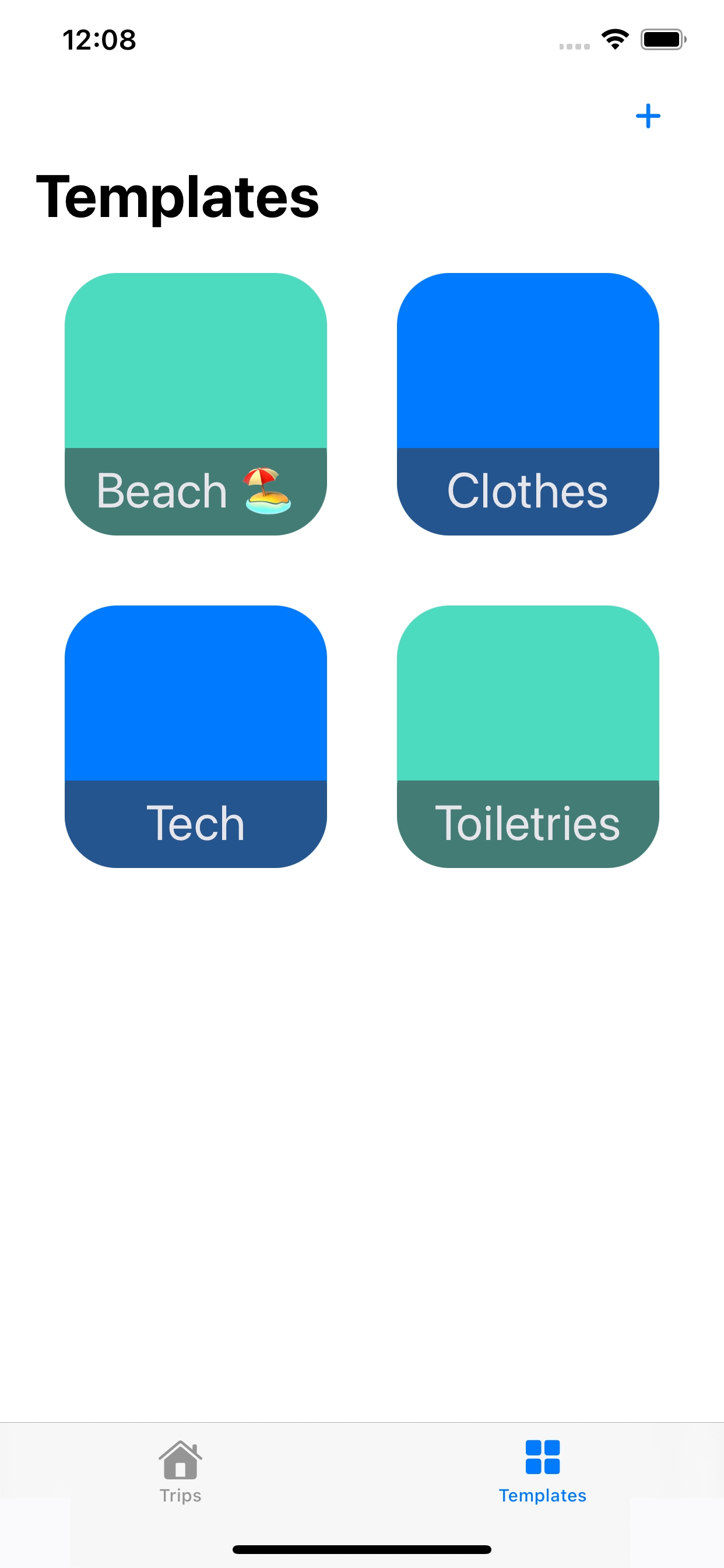 Templates Home Page